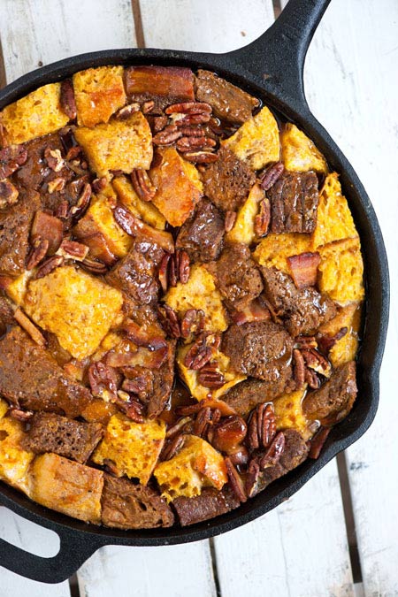 Baked Pumpkin French Toast Breakfast Casserole