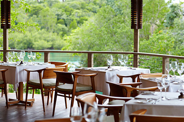 Gazebo at GoldenEye Hotel and Resort — Goldeneye, Jamaica 