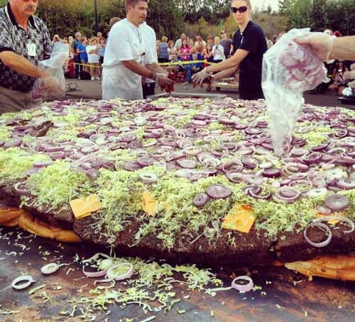 Biggest Bacon Cheeseburger Ever