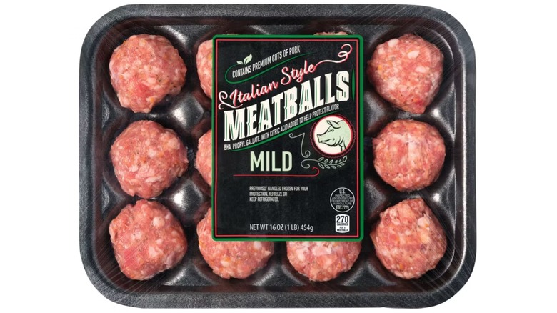 Aldi Mild Italian Style Meatballs