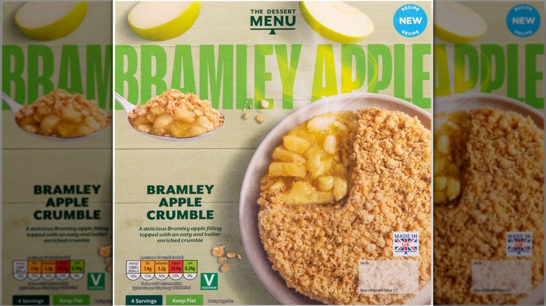 Dessert Menu Bramley Apple Family Crumble