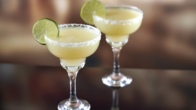 Two classic margaritas