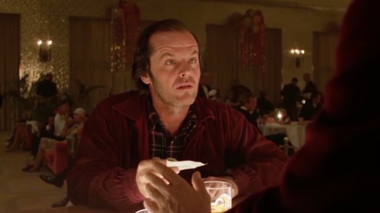 Jack Nicholson is seen in a still from "The Shining," in its famous ballroom scene