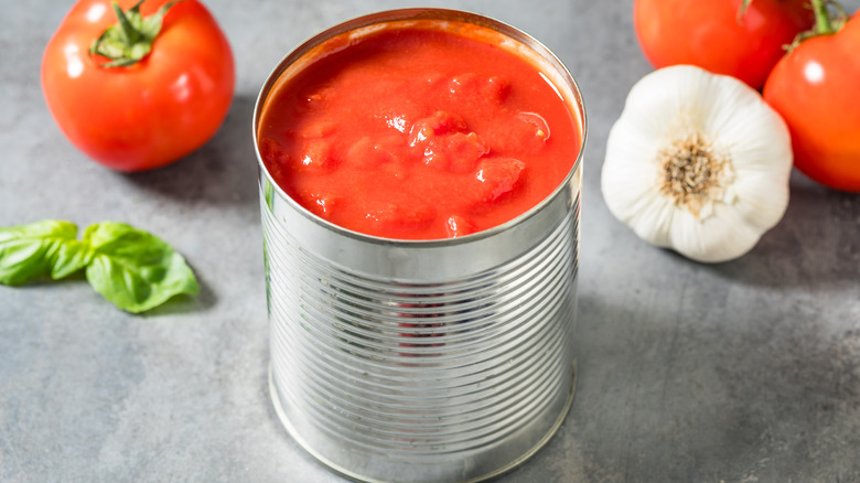 Canned tomatoes