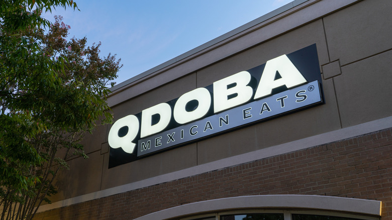 QDoba restaurant storefront
