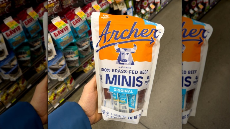 Archer grass fed mini beef sticks