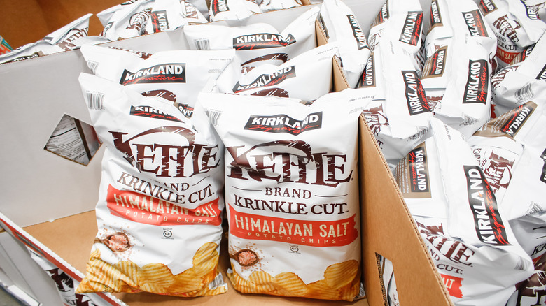 Kirkland pink salt kettle chips