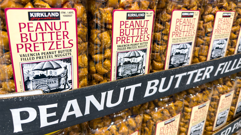 Kirkland Signature peanut butter pretzels