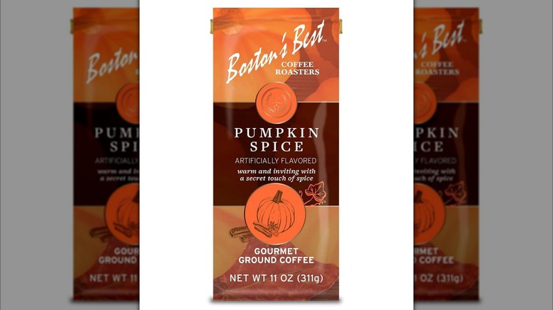 Boston's Best Coffee Roasters pumpkin spice ground coffee