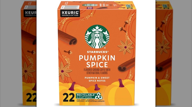 Starbucks pumpkin spice K-cups