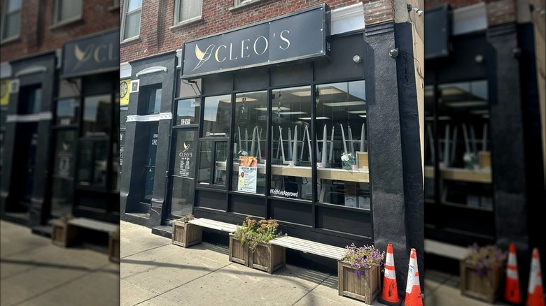 Exterior shot of Cleo's Southern Cuisine