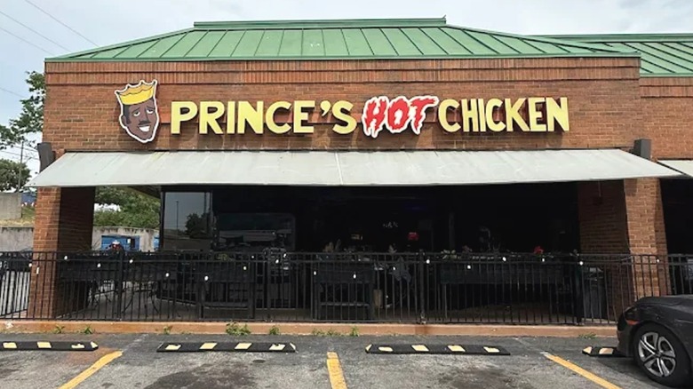 The exterior of Prince's Hot Chicken