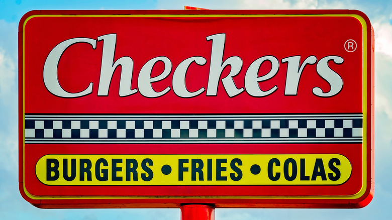 Checker's & Rally's restaurant sign