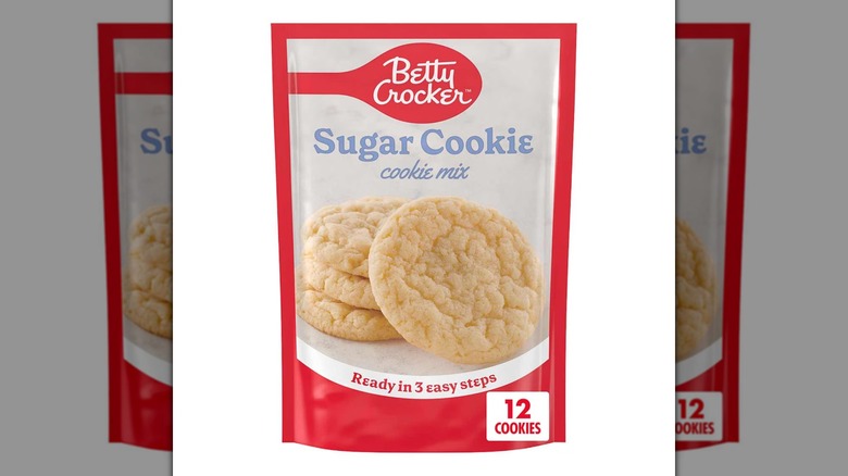 Betty Crocker Sugar Cookie Mix on a white background