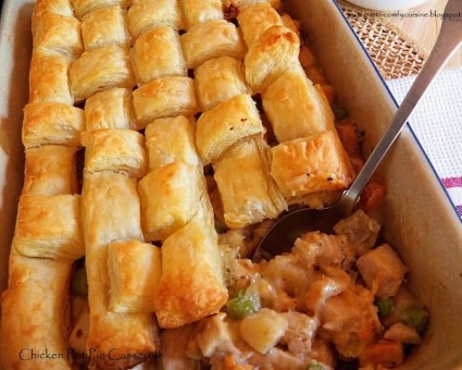 Organic Chicken and Sweet Potato Pot Pie 