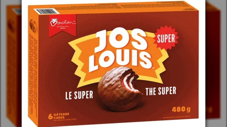 A box of Vachon Bakery Super Jos Louis