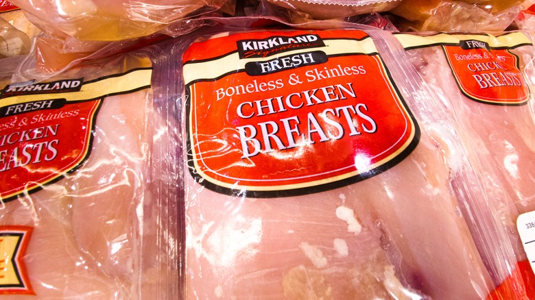 Packs of Kirkland Signature Boneless & Skinless Chicken Breasts