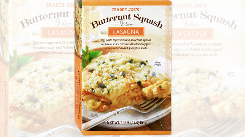 A package of Butternut Squash Italian Lasagna