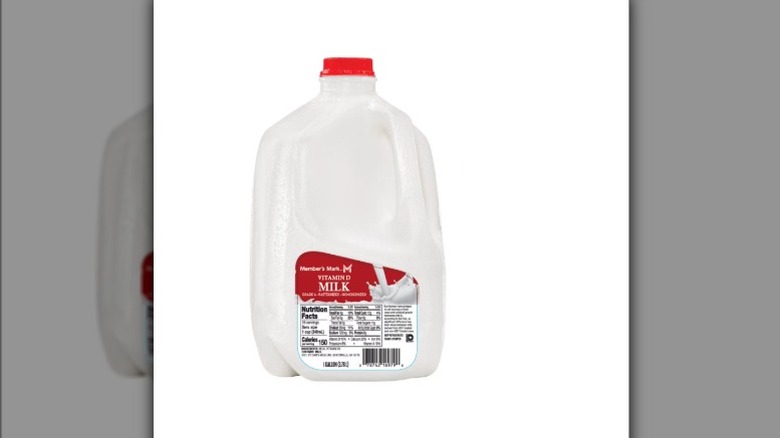 A gallon of Member's Mark Grade A Vitamin D Whole Milk