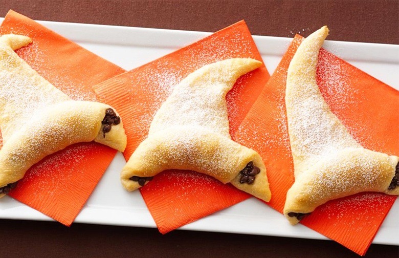 Chocolate Crescent Witch Hats