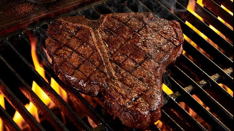 LongHorn's huge 22-ounce Porterhouse steak