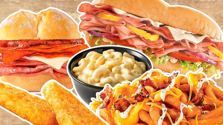 Arby's fast food items