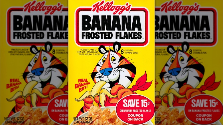 Box of Banana Frosted Flakes