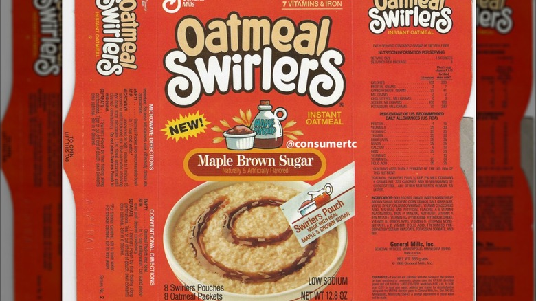 Vintage box of Oatmeal Swirlers
