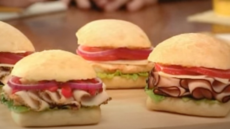 Wendy's Frescata sandwiches