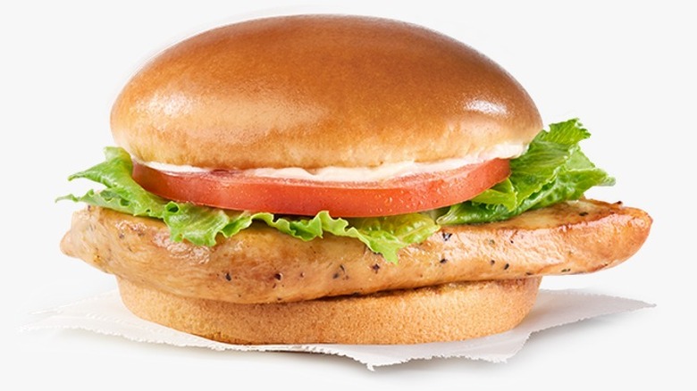 Grilled chicken sandwich