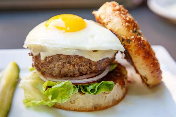 Burger with Fried Egg Recipe