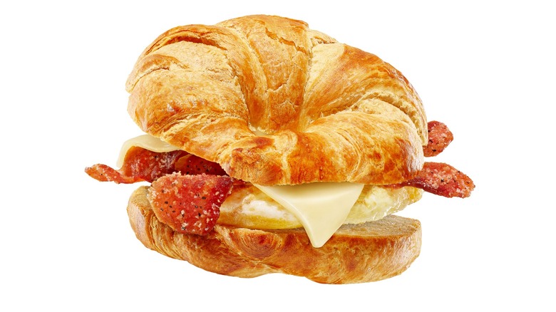 Dunkin's Maple Sugar Bacon Breakfast Sandwich