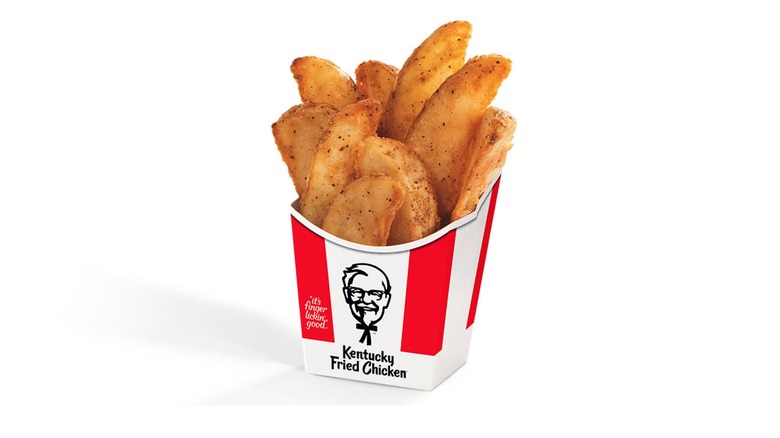 Carton of KFC Potato Wedges