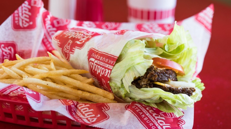 Freddy's Patty Melt Lettuce Wrap
