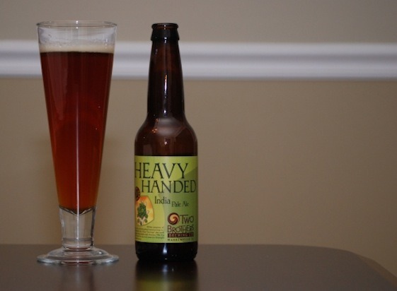 Heavy Handed IPA, Two Brothers Brewing Co.