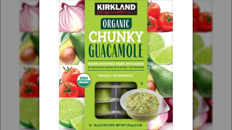 package of kirkland guacamole cups