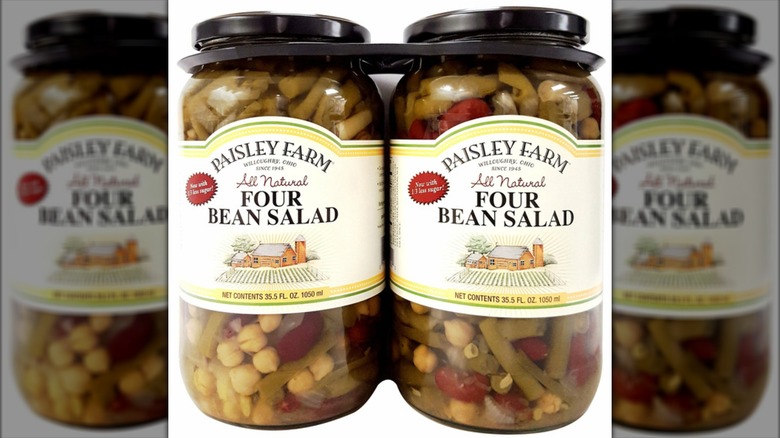 2 jars of paisley farm four bean salad