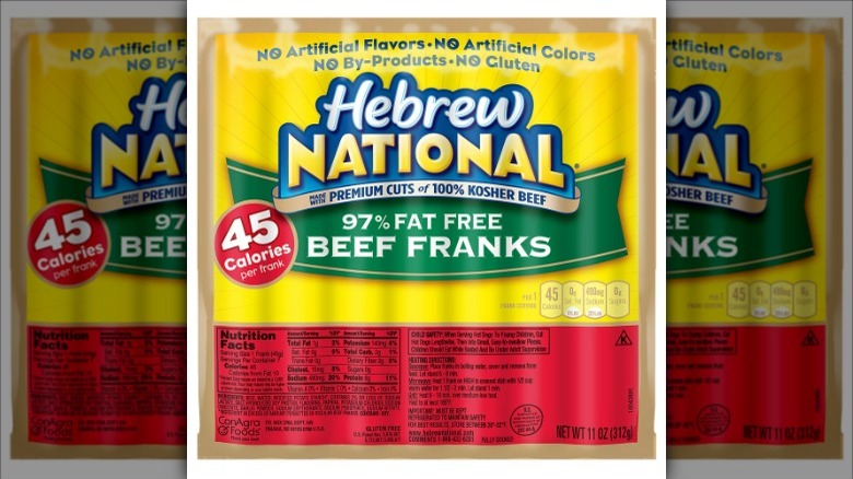 Hebrew National 97% Fat Free Beef Franks