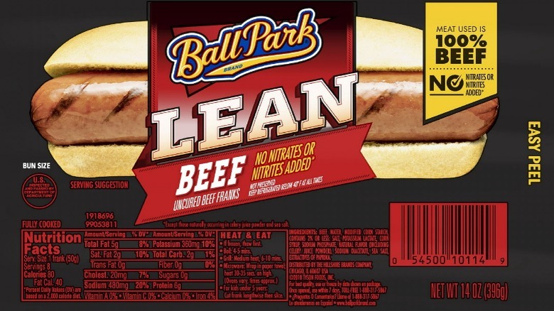 Ball Park Lean Beef Franks