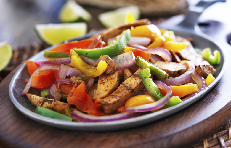 Grilled Chicken Fajitas
