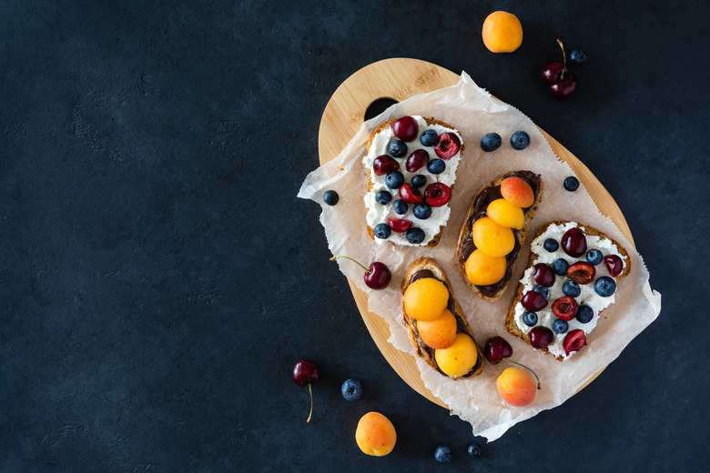Strawberry Yogurt Bruschetta
