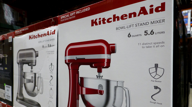KitchenAid mixer boxes