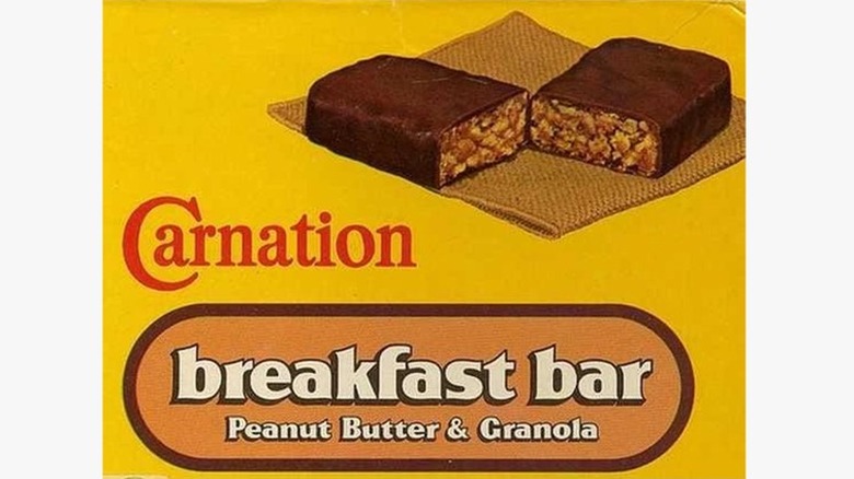 Carnation Breakfast Bars advertisement