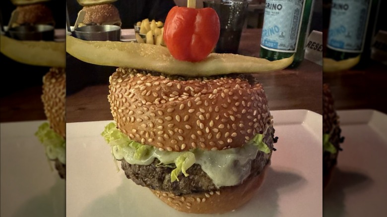 The Prime Steak Burger from Bourbon Steak