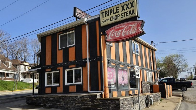 Triple XXX restaurant exterior