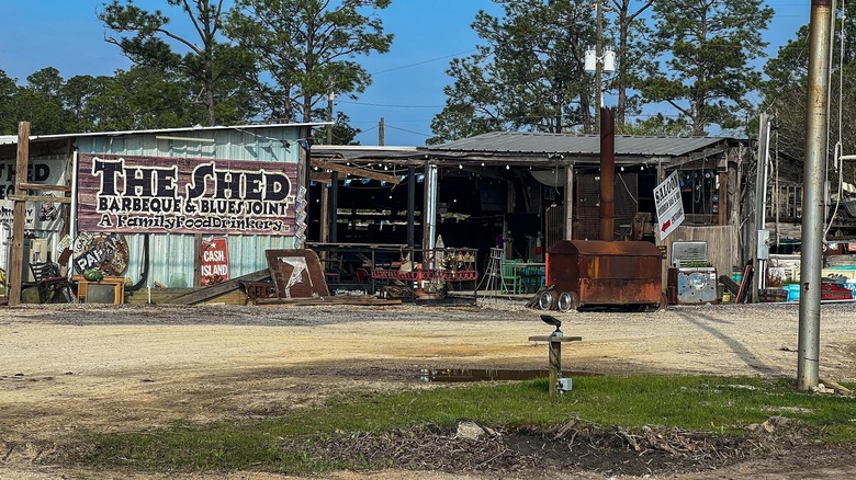 Exterior of The Shed Barbeque and Blues Joint