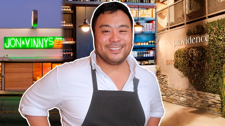 Chef David Chang and restaurants