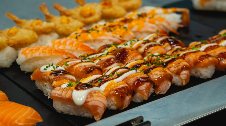 Buffet sushi