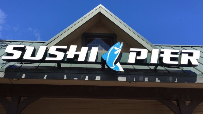 The exterior of Sushi Pier