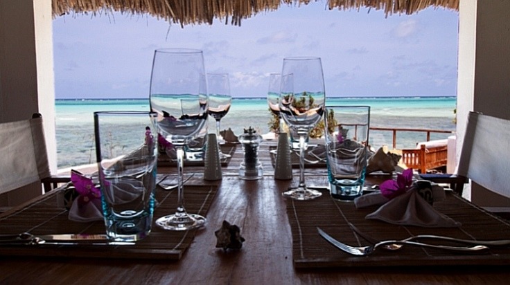 The Rock Restaurant: Zanzibar, Tanzania